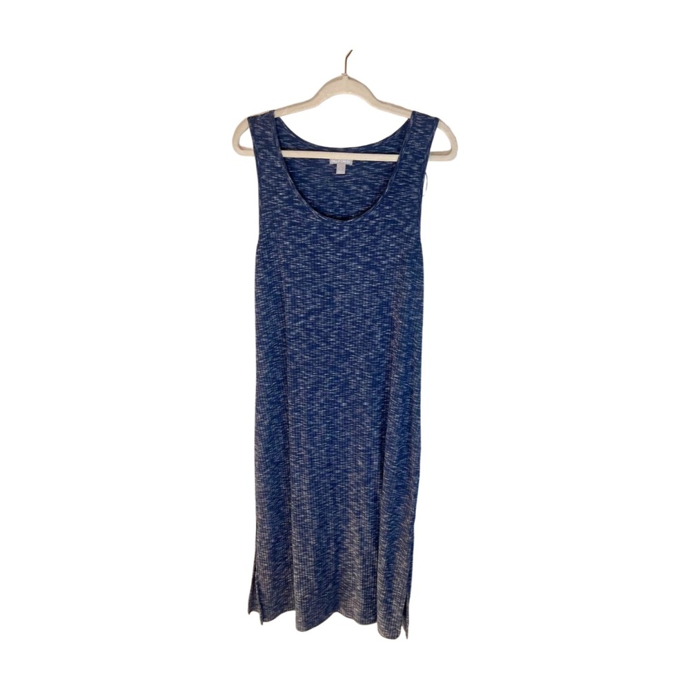 Women’s (L) Heathered Blue Midi Dress